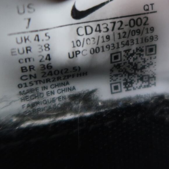 Nike Shoes Womens 7 Athletic Trainer React Infinity Run Flyknit Sneaker Running - Picture 14 of 14